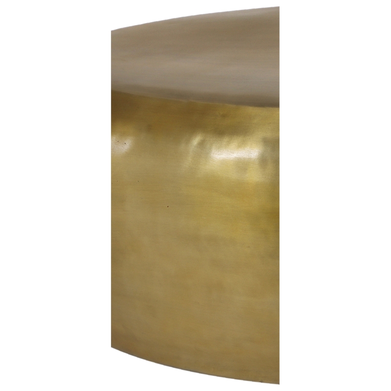 Meridian Furniture Capsule Gold Aluminum Coffee Table