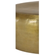 Meridian Furniture Capsule Gold Aluminum Coffee Table
