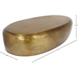 Meridian Furniture Capsule Gold Aluminum Coffee Table