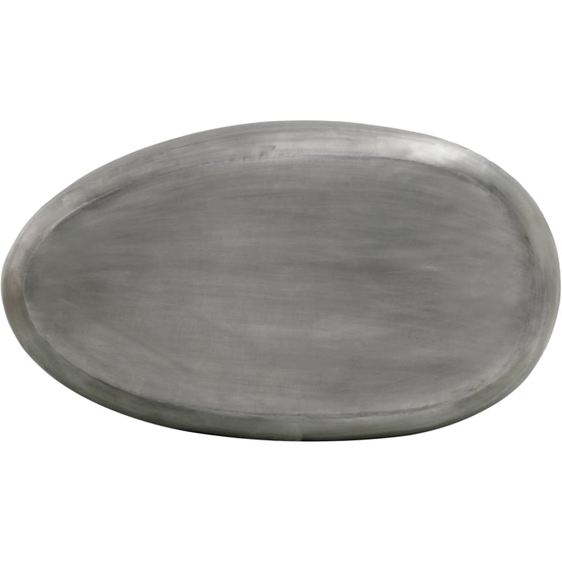 Meridian Furniture Capsule Silver Aluminum Coffee Table