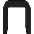 Meridian Furniture Toulon Black Oak Veneer End Table
