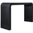 Meridian Furniture Toulon Black Oak Veneer Console Table