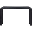 Meridian Furniture Toulon Black Oak Veneer Console Table