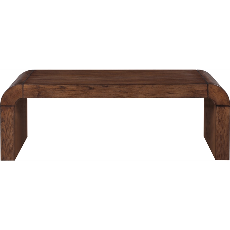 Meridian Furniture Toulon Brown Oak Veneer Coffee Table