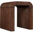 Meridian Furniture Toulon Brown Oak Veneer End Table