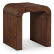 Meridian Furniture Toulon Brown Oak Veneer End Table
