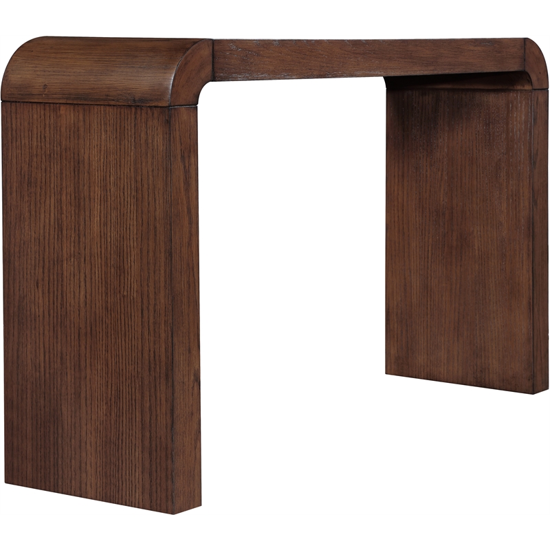 Meridian Furniture Toulon Brown Oak Veneer Console Table