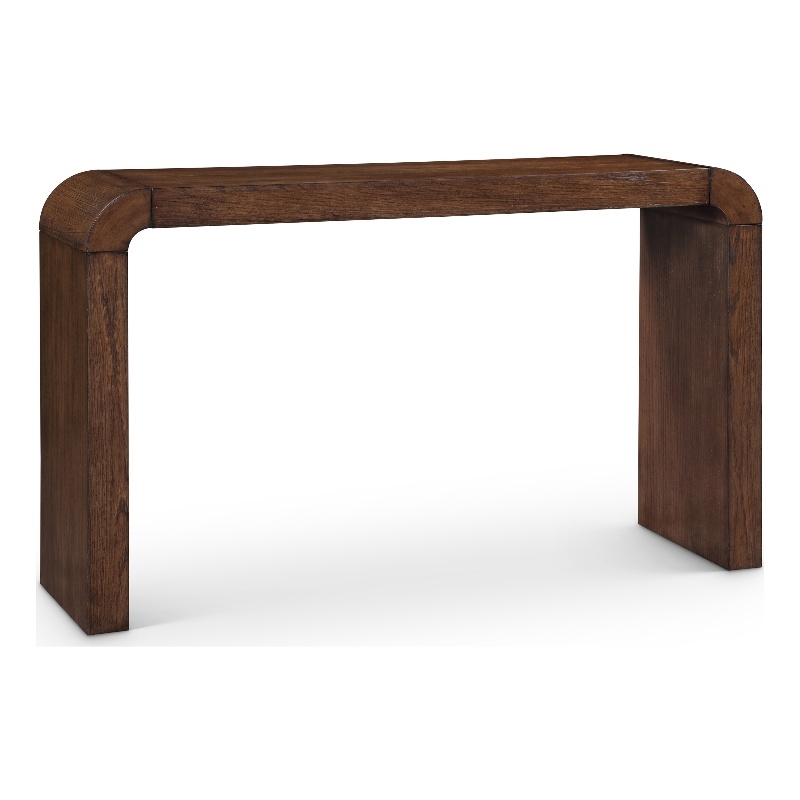 Meridian Furniture Toulon Brown Oak Veneer Console Table