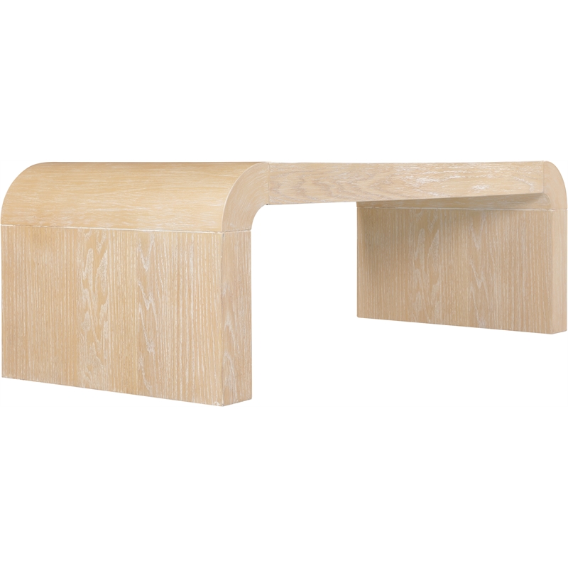 Meridian Furniture Toulon Natural Oak Veneer Coffee Table