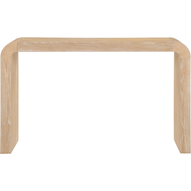 Meridian Furniture Toulon Natural Oak Veneer Console Table