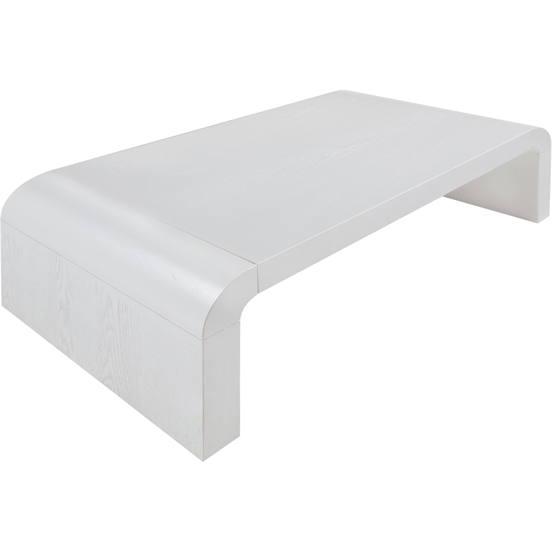 Meridian Furniture Toulon White Oak Veneer Coffee Table