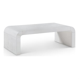 Meridian Furniture Toulon White Oak Veneer Coffee Table