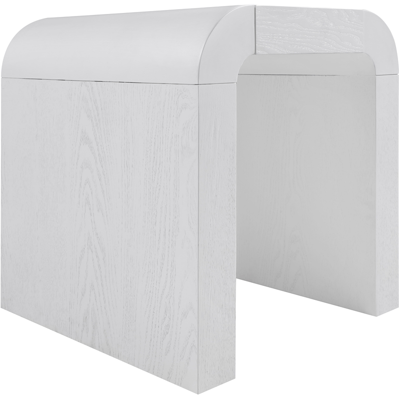 Meridian Furniture Toulon White Oak Veneer End Table