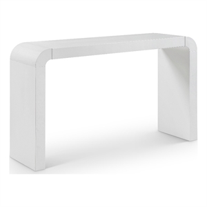 Meridian Furniture Toulon White Oak Veneer Console Table