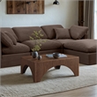 Meridian Furniture Toulon Brown Oak Veneer Coffee Table