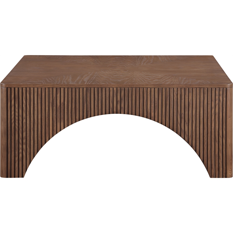 Meridian Furniture Toulon Brown Oak Veneer Coffee Table