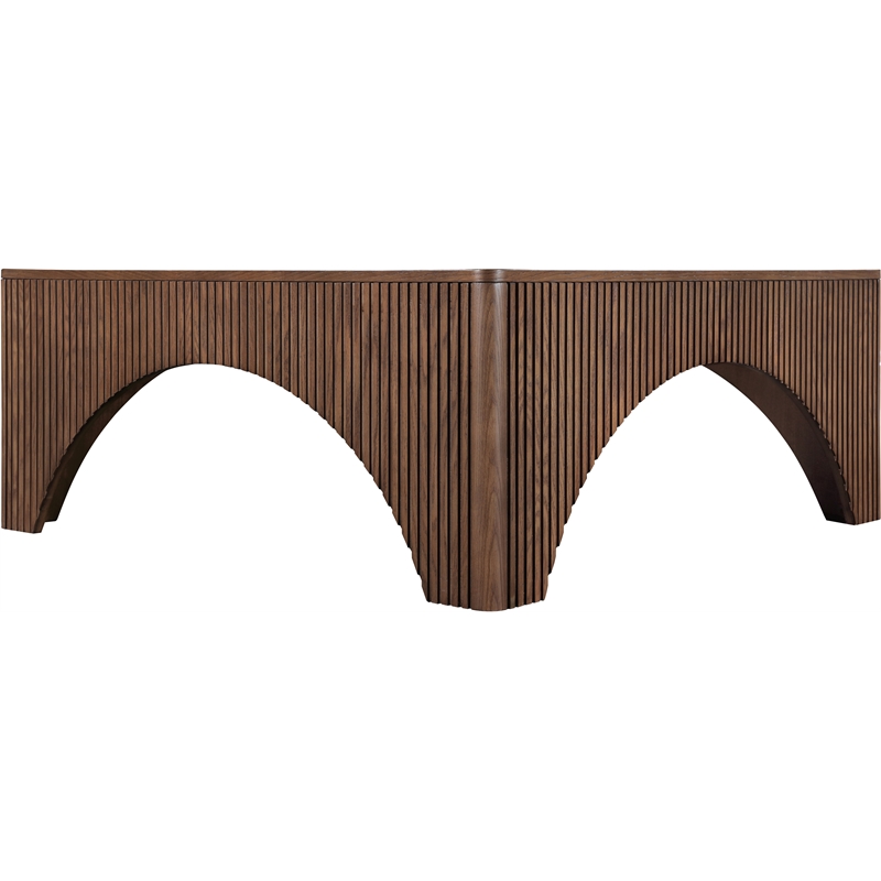 Meridian Furniture Toulon Brown Oak Veneer Coffee Table