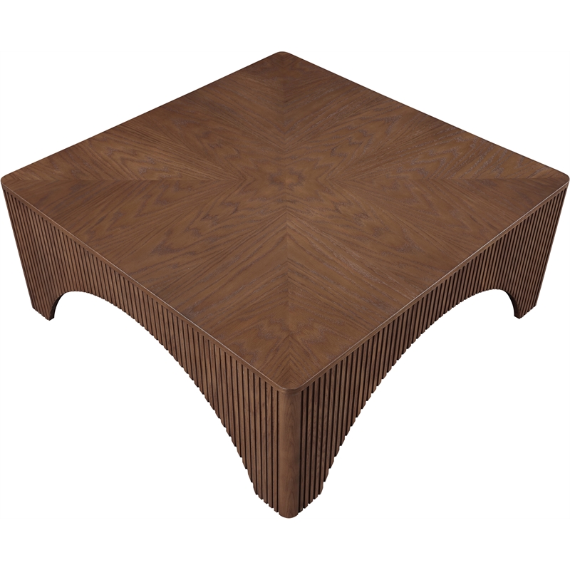 Meridian Furniture Toulon Brown Oak Veneer Coffee Table