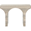 Meridian Furniture Pomezia Travertine Finish Console Table