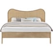 Meridian Furniture Windsor Solid Wood And Natural Cane Queen Bed