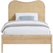 Meridian Furniture Windsor Solid Wood And Natural Cane Twin Bed