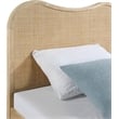 Meridian Furniture Windsor Solid Wood And Natural Cane Twin Bed