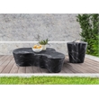 Meridian Furniture Monza Black Indoor/Outdoor Concrete Coffee Table