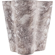 Meridian Furniture Monza Brown Indoor/Outdoor Concrete Marble Finish End Table