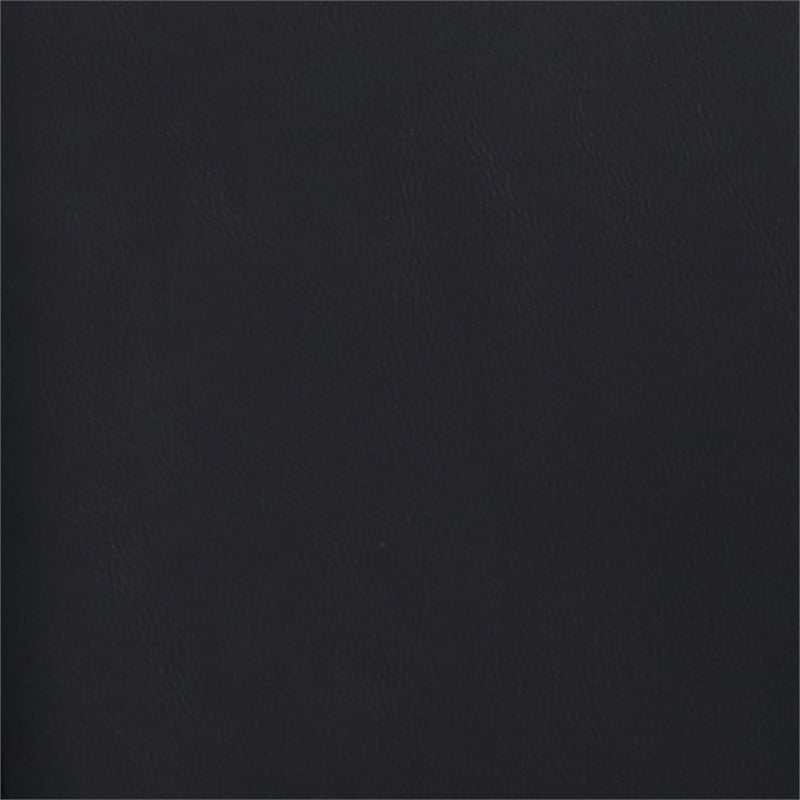 Meridian Furniture Adrian Black Vegan Leather Dining Arm Chair (Set of 2)