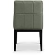 Meridian Furniture Adrian Green Vegan Leather Dining Side Chair (Set of 2)