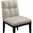Meridian Furniture Adrian Taupe Vegan Leather Dining Side Chair (Set of 2)