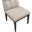Meridian Furniture Adrian Taupe Vegan Leather Dining Side Chair (Set of 2)