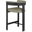 Meridian Furniture Romeo Olive Green Vegan Leather Counter Stool (Set of 2)