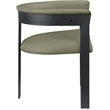 Meridian Furniture Romeo Olive Green Vegan Leather Dining Chair (Set of 2)