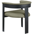 Meridian Furniture Romeo Olive Green Vegan Leather Dining Chair (Set of 2)