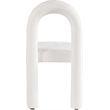 Meridian Furniture Amari Cream Chenille Fabric Dining Chair (Set of 2)