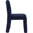 Meridian Furniture Amari Navy Chenille Fabric Dining Chair (Set of 2)