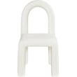 Meridian Furniture Amari Cream Vegan Leather Dining Chair (Set of 2)