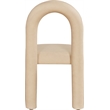 Meridian Furniture Amari Tan Vegan Leather Dining Chair (Set of 2)