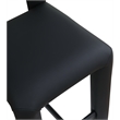 Meridian Furniture Amari Black Vegan Leather Stool