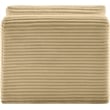 Meridian Furniture Shaggy Camel Corduroy Performance Fabric Armless Chair
