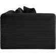 Meridian Furniture Shaggy Black Corduroy Performance Fabric Corner Chair