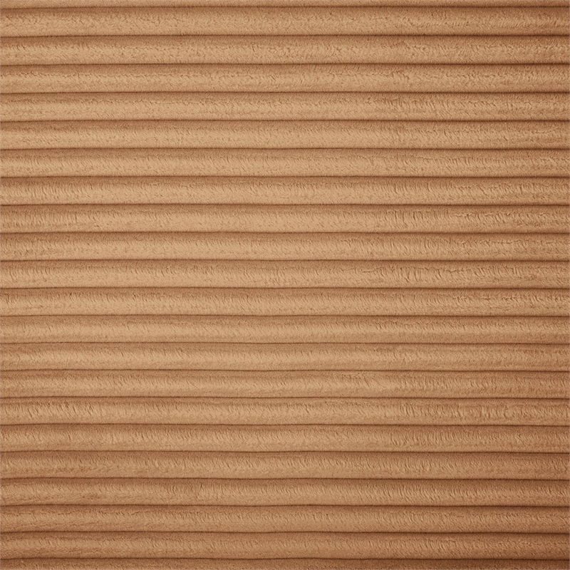 Meridian Furniture Shaggy Saddle Corduroy Performance Fabric Armless Chair