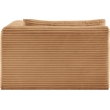 Meridian Furniture Shaggy Saddle Corduroy Performance Fabric Chaise