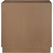 Meridian Furniture Weave Brown Oak Veneer Night Stand