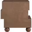 Meridian Furniture Askew Brown Oak Veneer Night Stand
