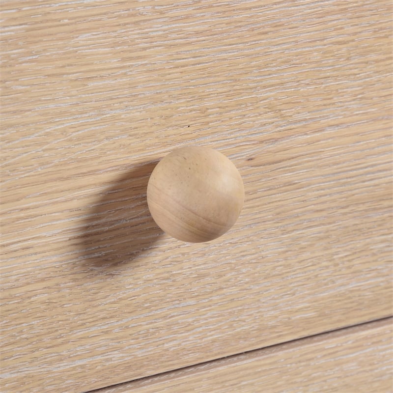 Meridian Furniture Askew Natural Oak Veneer Night Stand