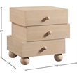 Meridian Furniture Askew Natural Oak Veneer Night Stand