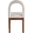 Meridian Furniture Conrad Beige Linen Textured Fabric Dining Chair