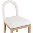 Meridian Furniture Conrad Cream Velvet Dining Chair